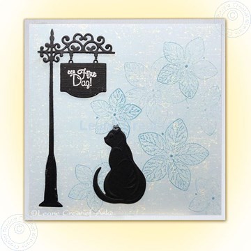 Afbeeldingen van Hydrangea stamp & cat