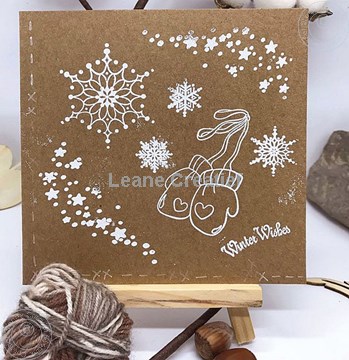 Afbeeldingen van Clear stamps winter scene