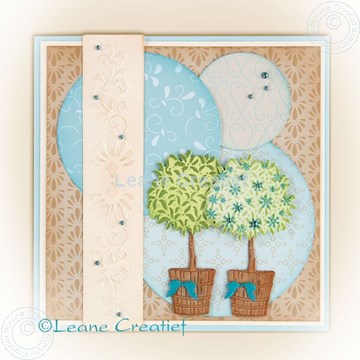 Afbeeldingen van Pot plant LeCrea'3D die & Clear stamp