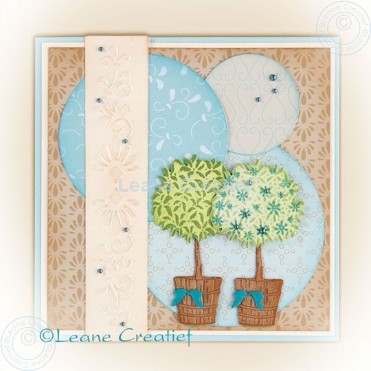Afbeelding van Pot plant LeCrea'3D die & Clear stamp