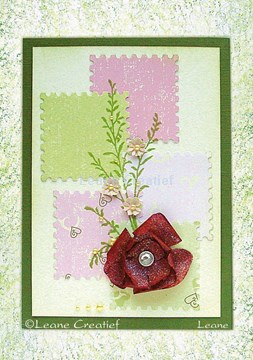 Afbeeldingen van Twig with silk flower