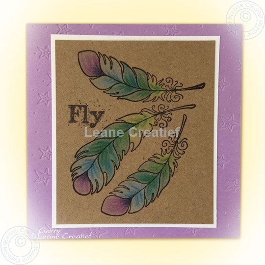 Bild von Doodle stamp Feathers