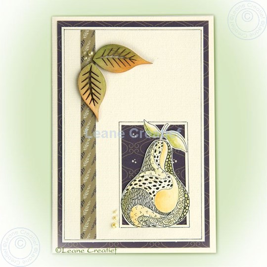 Afbeelding van Doodle stamp pear