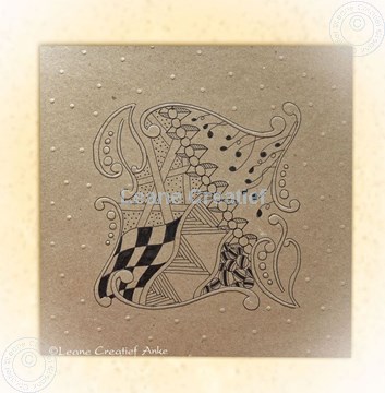 Afbeeldingen van Doodle Stamp in embossing frame