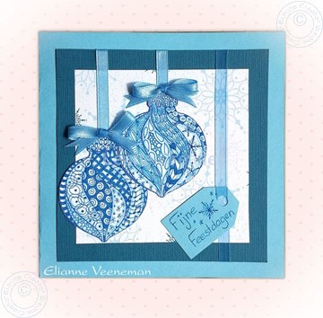 Afbeeldingen van Doodle stamp: Christmas ornament