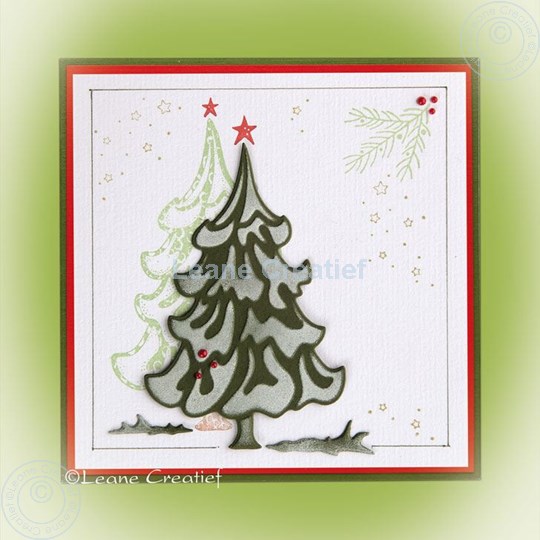 Afbeelding van Die & stamp Christmas tree