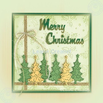 Afbeeldingen van Christmas Tree stamp & die