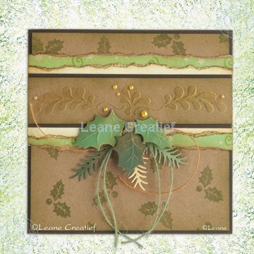 Afbeeldingen van Embossing folder border autumn