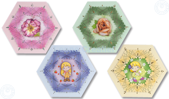 Picture of Spirella® Hexagon cards