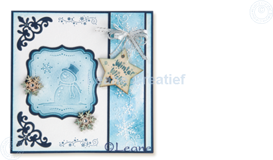 Image sur Border Snowflakes