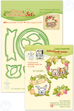 Image de Set Lea'bilitie&Clearstamp Wreath with pets