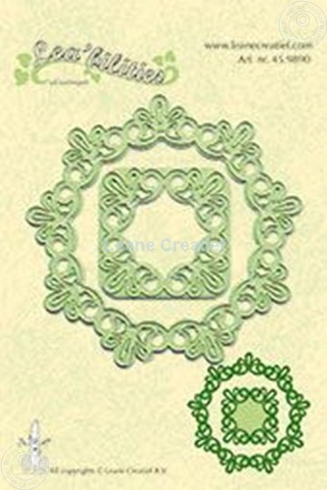 Image sur Frame round lace