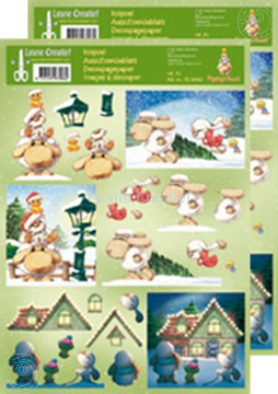 Bild von Ausschneideblatt Mylo & Friends® Weihnachten #30