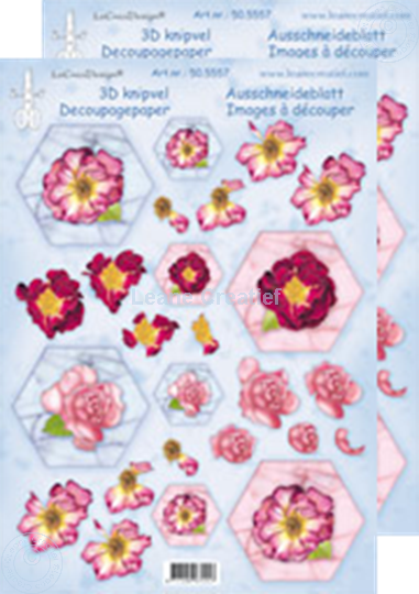 Image sur LeCreaDesign® Images 3D à découper des fleurs