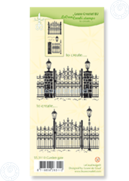 Bild von Combi stamp Garden gate