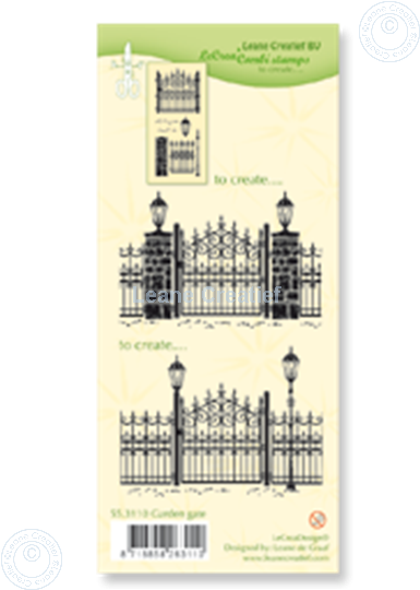 Afbeelding van Combi stamp Garden gate