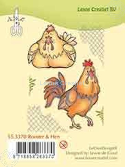 Afbeelding van Rooster & hen