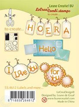 Bild von Clear stamp Labels and more