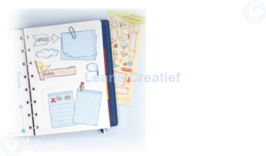 Bild von Clear stamp Banners, arrows & icons