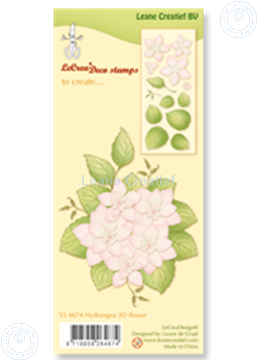 Image de Clear stamp  Hydrangea 3D flower