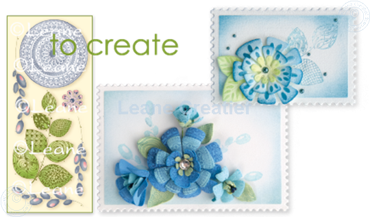 Picture of Clear stamp 3D flower Fantasy