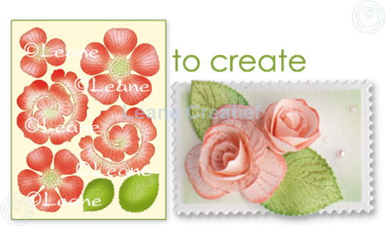 Picture of Clear stamp 3D flower Rose