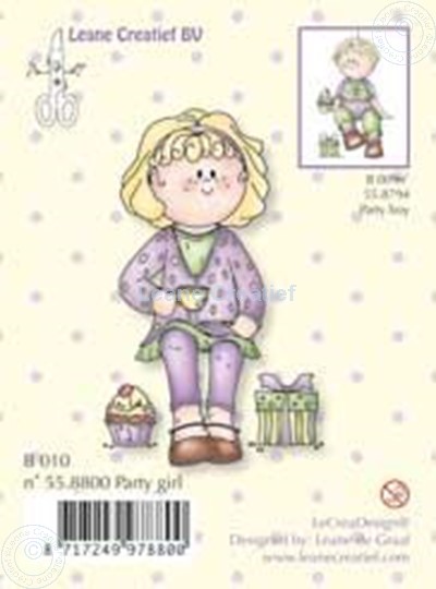 Image sur Clearstamp Bambinie´s party girl