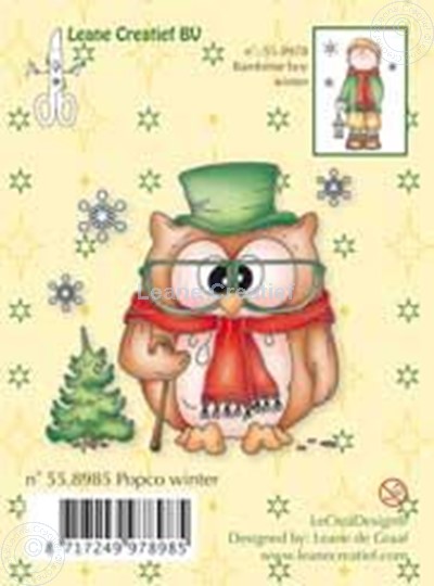 Image sur Clearstamp Popco Winter