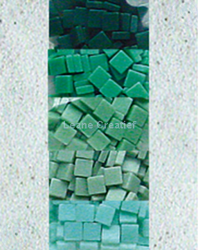 Afbeeldingen van LeCreaDesign® mozaïek steentjes II zeegroen