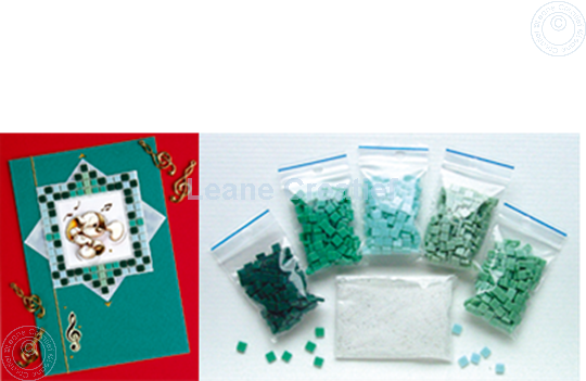 Picture of LeCreaDesign® mosaic stones II sea green