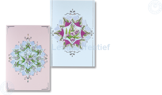 Image sur LeCreaDesign® Sticker de rosettes #2 argent diamond