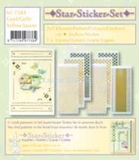 Afbeelding van Star-Sticker set goud