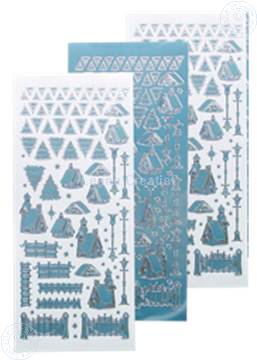 Bild von Winter scenery sticker #40 mirror ice