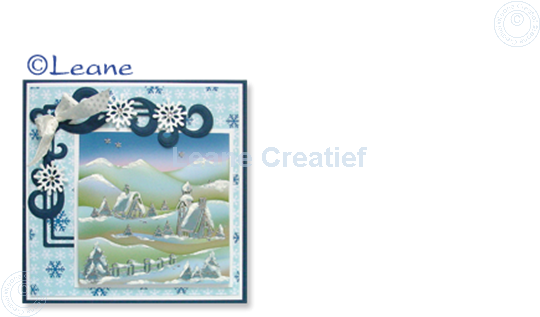 Picture of Winter scenery sticker #40 mirror ice