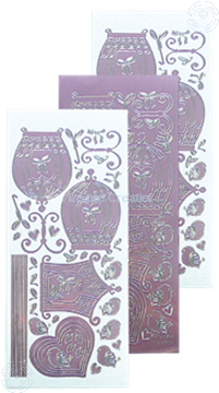 Bild von LeCreaDesign® Sticker Vogelkäfig mirror candy