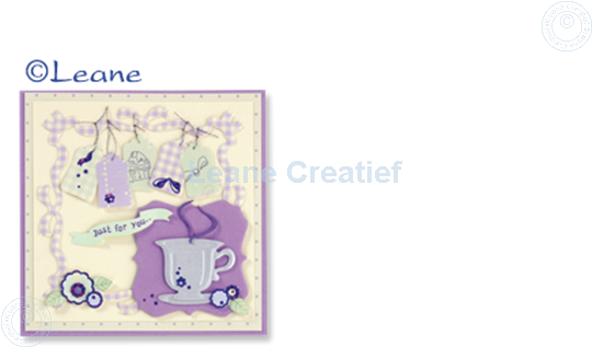 Picture of LeCreaDesign® Alfabet stickers mirror violet