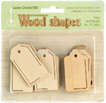 Afbeeldingen van Woodshapes Tags rectangle