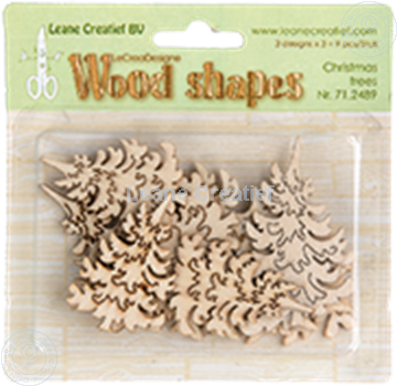 Image de Woodshapes Christmas trees