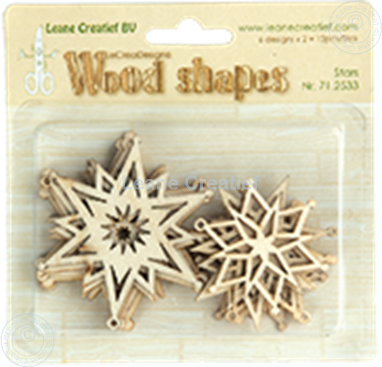 Image sur Woodshapes Stars