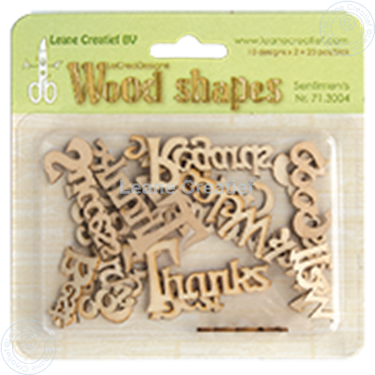 Bild von Woodshapes Sentiments