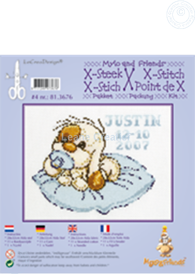 Picture of Mylo & Friends® cross stitch kit #4
