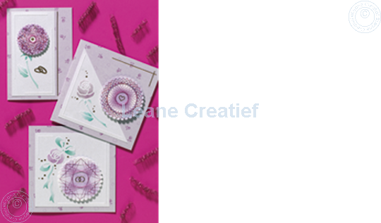 Image sur LeCreaDesign® Pochoir Spirella roses