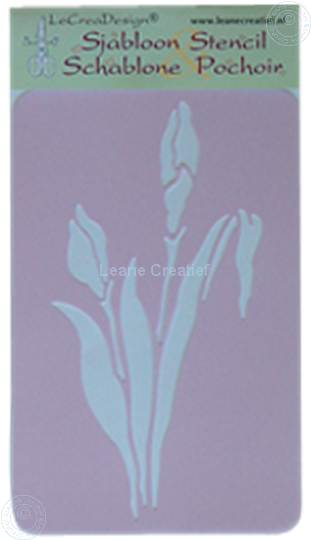 Picture of LeCreaDesign® Stencil Iris small