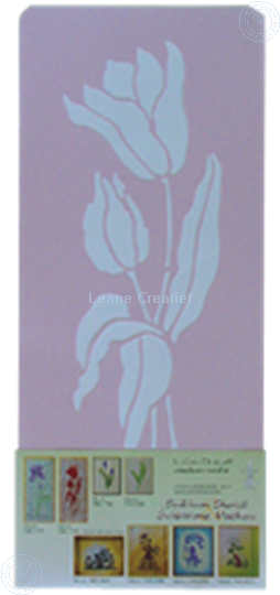 Afbeelding van LeCreaDesign® Sjabloon Tulp groot