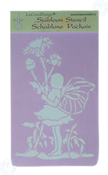 Afbeeldingen van LeCreaDesign® Sjabloon Fairy 1