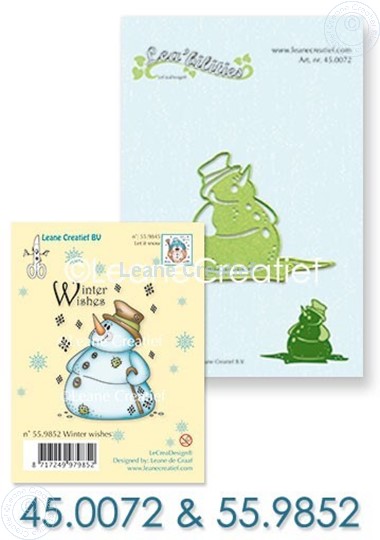 Afbeelding van Set Lea'bilitie&Clearstamp Snowman