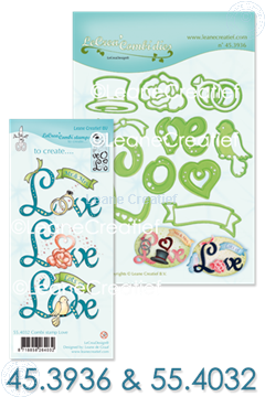 Afbeeldingen van Set Lea'bilitie & Clearstamp Love