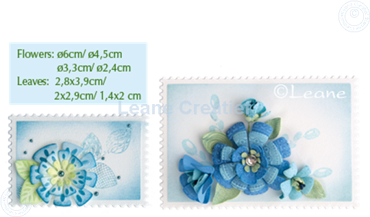 Image sur Set Multi Die & Clearstamp Fantasy Flower