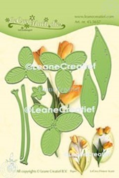 Afbeeldingen van Multi die Flower 017 Tulp 3D snij- en embossing mal