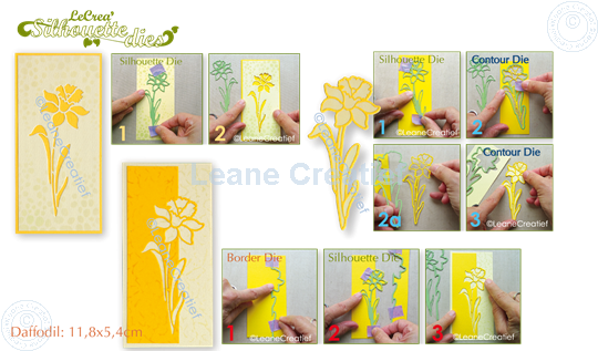 Picture of Lea’bilitie® Silhouette die Daffodil cut and embossing die
